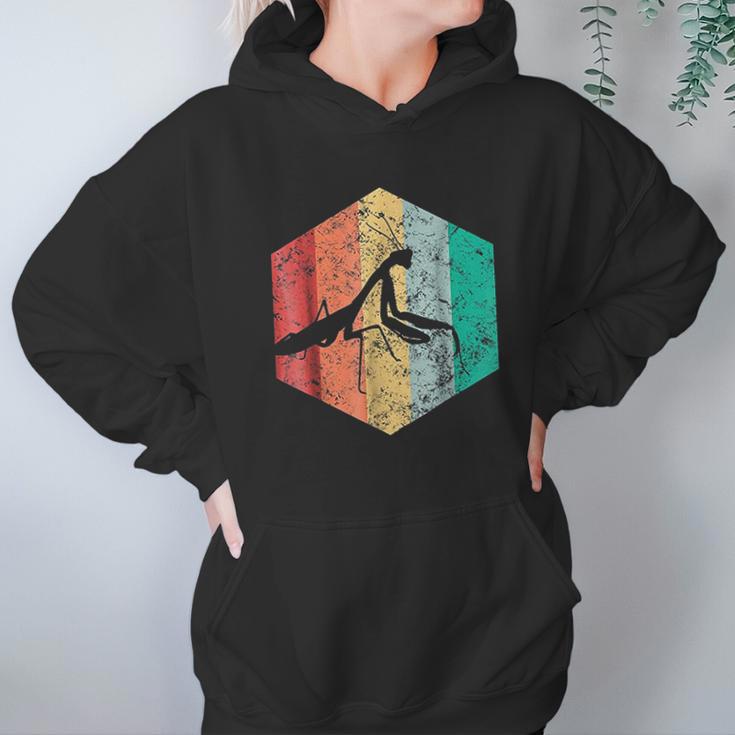 Vintage Look Praying Mantis Hoodie Gifts for Women