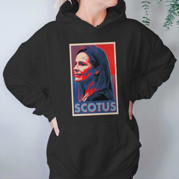 Vintage Scotus Amy Coney Barrett Poster Hoodie Gifts for Women