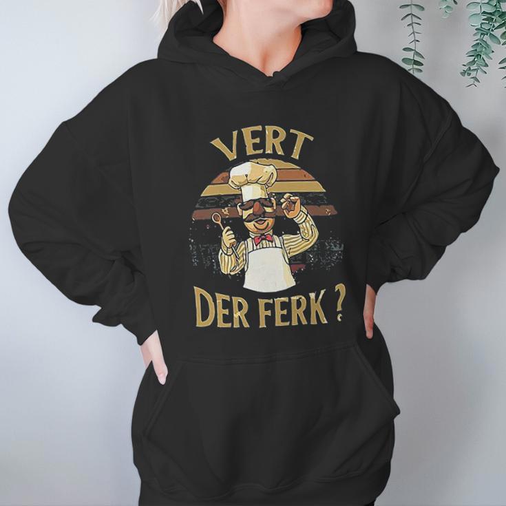 Vintage Vert Der Ferk Kitchen Fan Printed Hoodie Gifts for Women