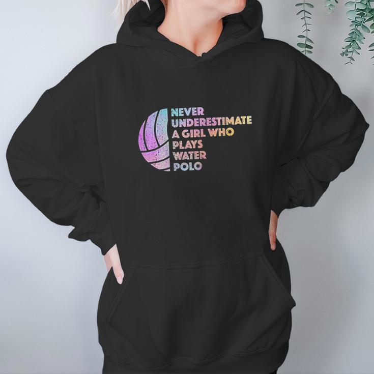 Water Polo Girl Gift H2o Polo Athlete Hoodie Gifts for Women