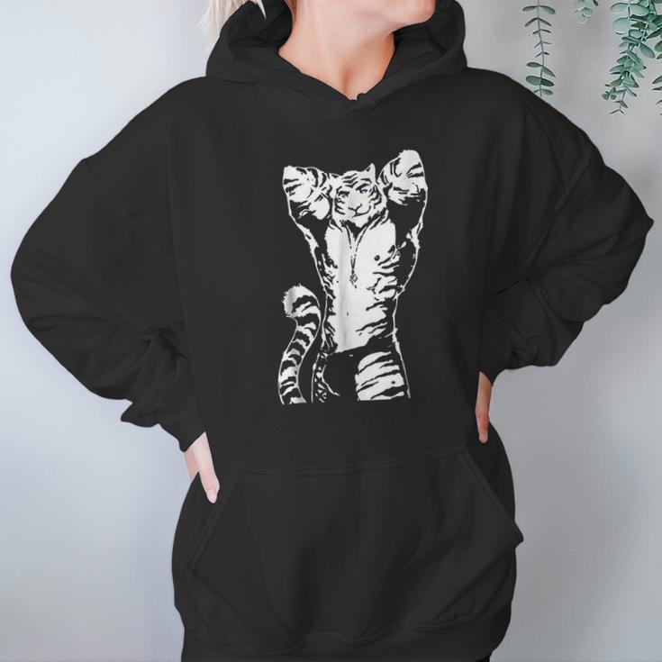 White Tiger Kemono Furries Hoodie Gifts for Women