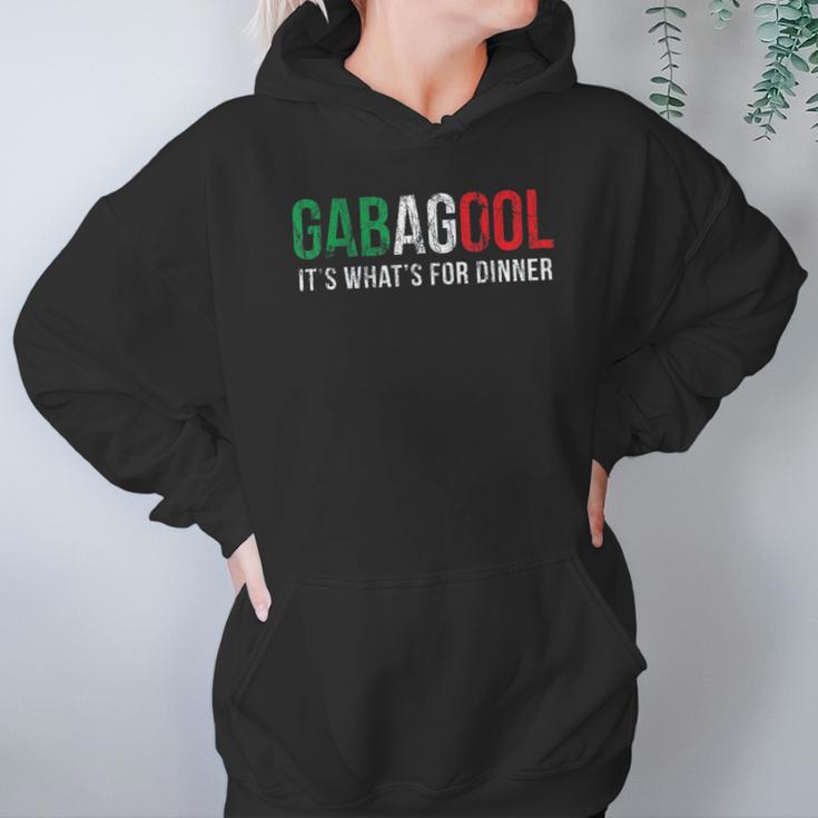 I Will Have The Gabagool For Dinner Vintage Hoodie Gifts for Women