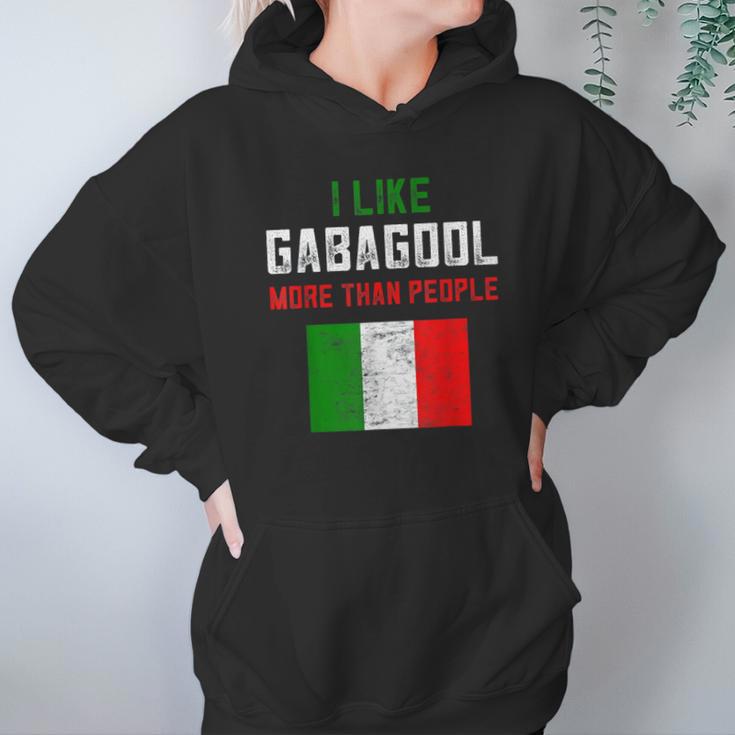 I Will Have The Gabagool Like Gabagool More Than People Hoodie Gifts for Women