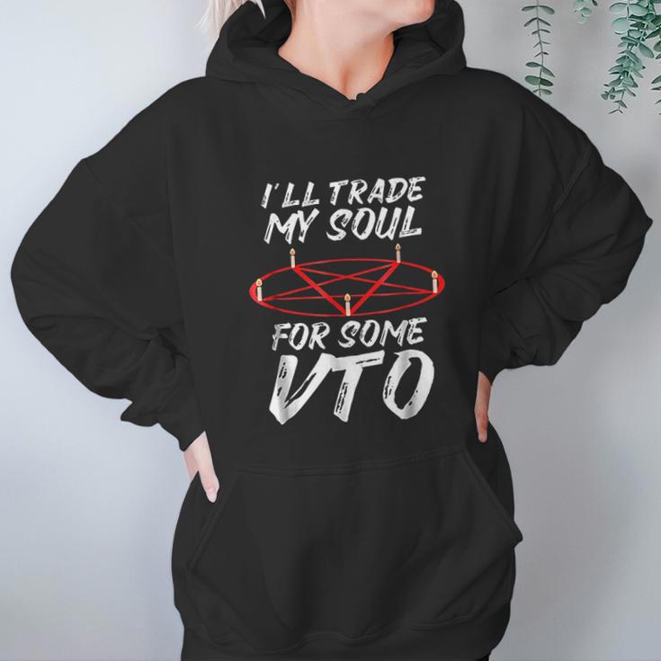 I Will Trade My Soul For Some Vto Halloween Hoodie Gifts for Women