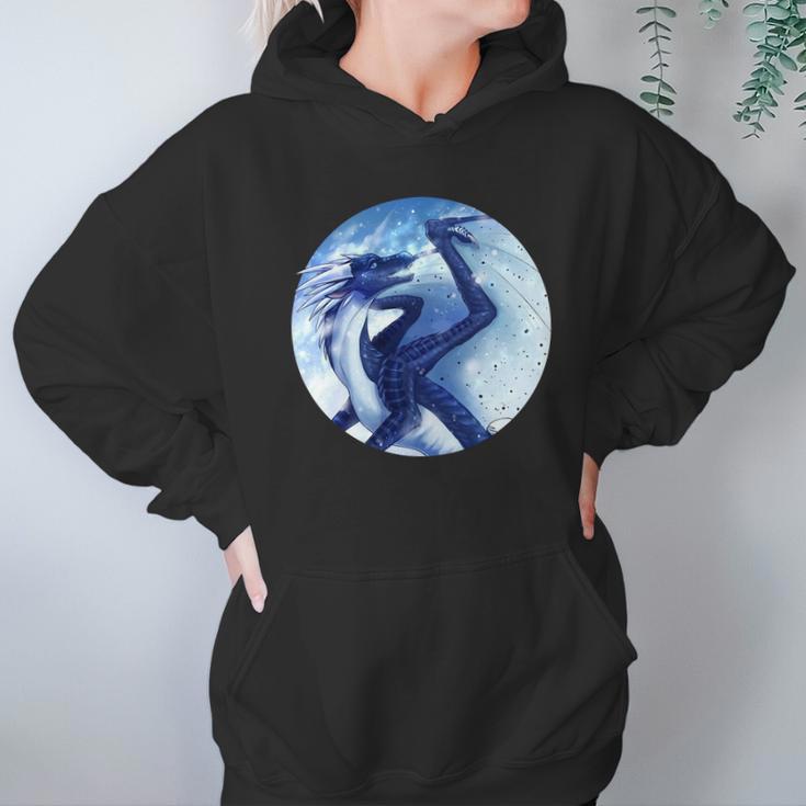 Wings Of Fire - Whiteout The Icewingnightwing Hybrid T-Shirt Hoodie Gifts for Women