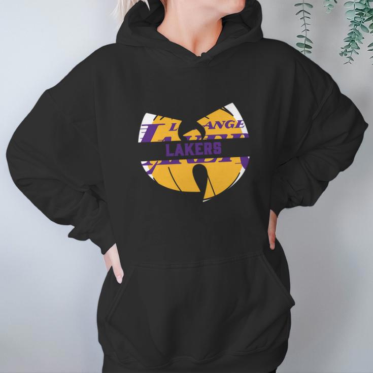 Wu Tang Los Angeles Lakers Logo ShirtShirt Tee Hoodie Gifts for Women