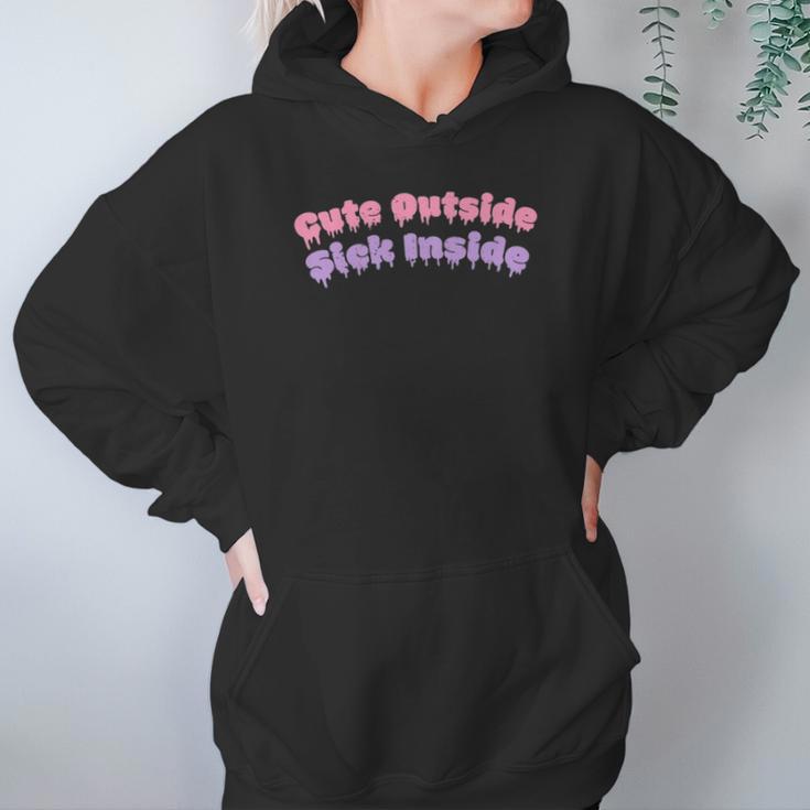 Yami Kawaii Pastel Goth Cute Sick Hoodie Gifts for Women