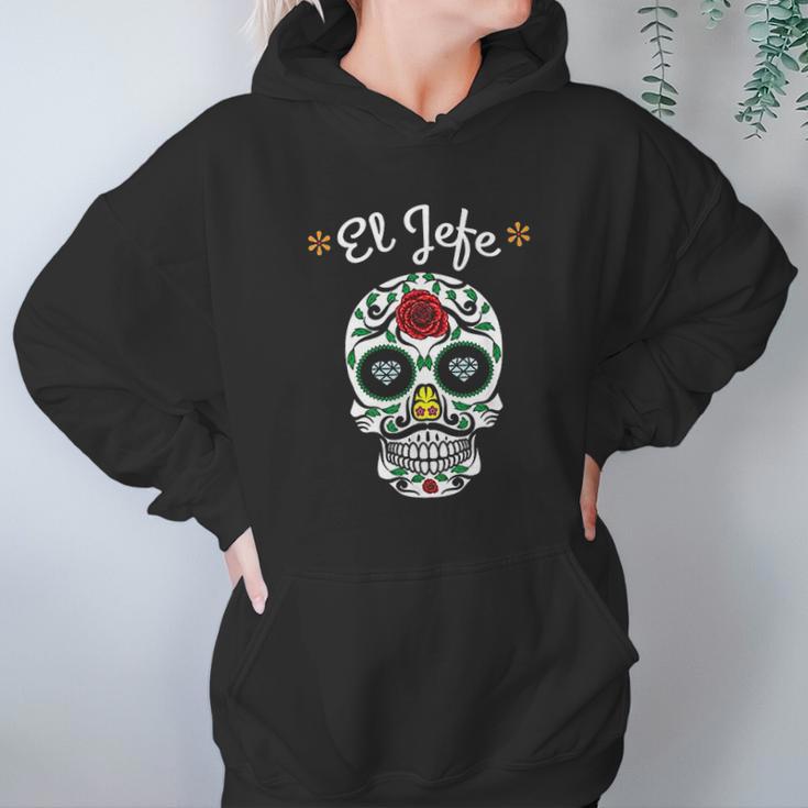 Yo Soy El Jefe Dia De Los Muertos Day Of The Dead For Men Hoodie Gifts for Women