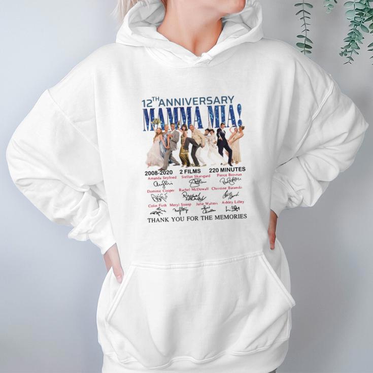 12Th Anniversary Mamma Mia Hoodie Gifts for Women