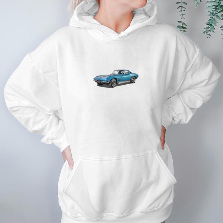 1965 Corvette Sting Ray Classic Car Ideal Birthda Hoodie Gifts for Women