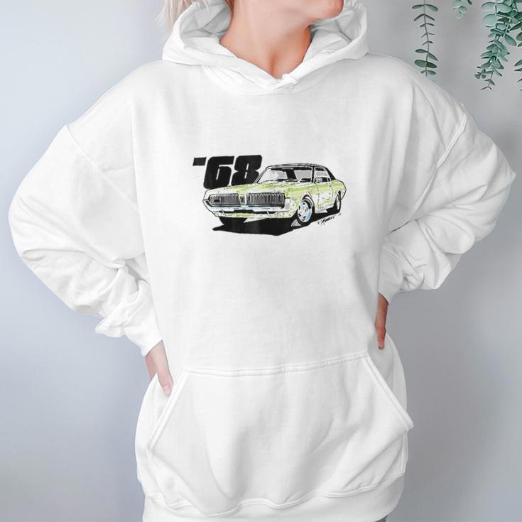 1968 Mercury Cougar Graphic Hoodie Gifts for Women