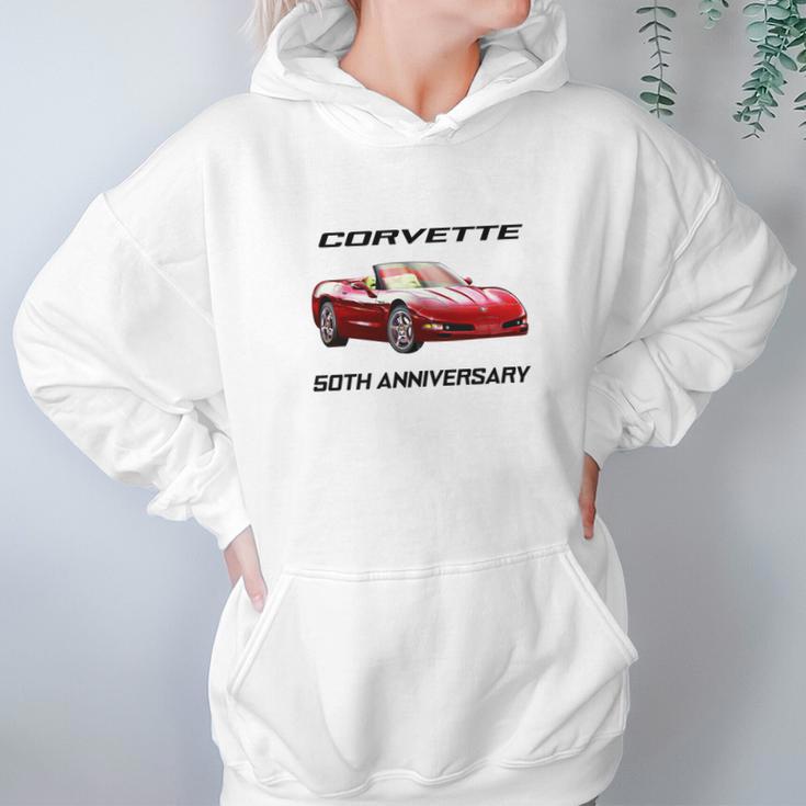 2003 Corvette 50Th Anniversary Convertible GrayShirt Hoodie Gifts for Women