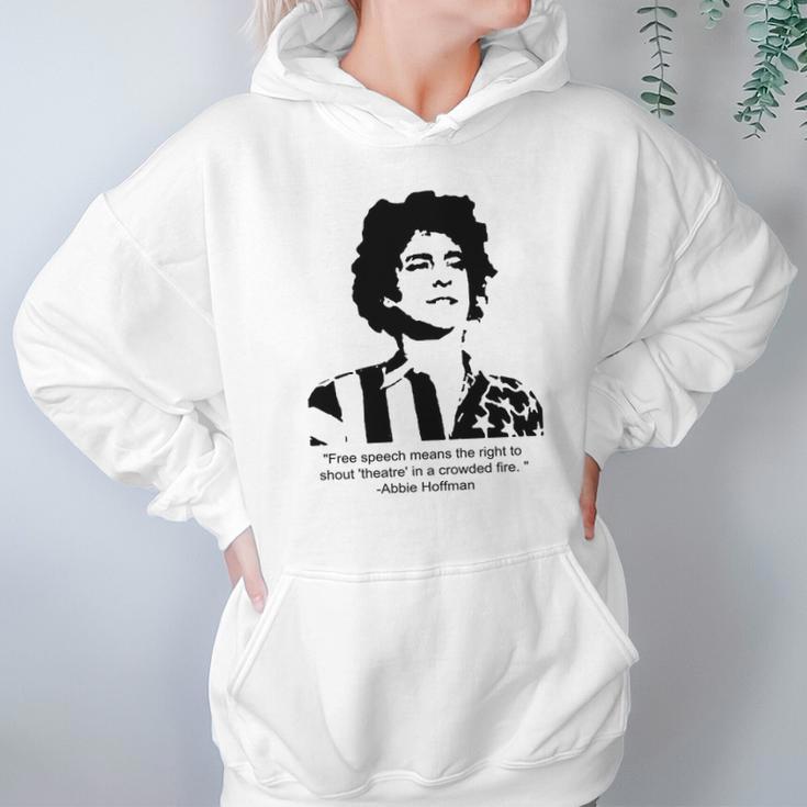 Abbie Hoffman Quote Hoodie Gifts for Women