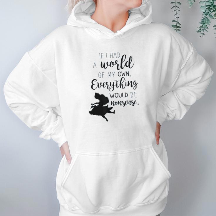 Alice In Wonderland My World Hoodie Gifts for Women