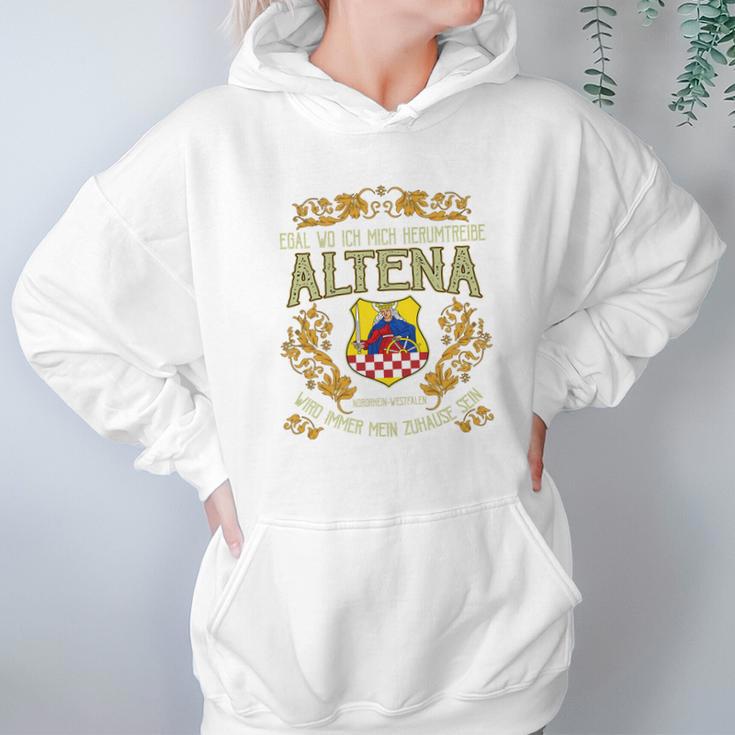 Altena Egal Wo Ich Mich Herumtreibe Hoodie Gifts for Women