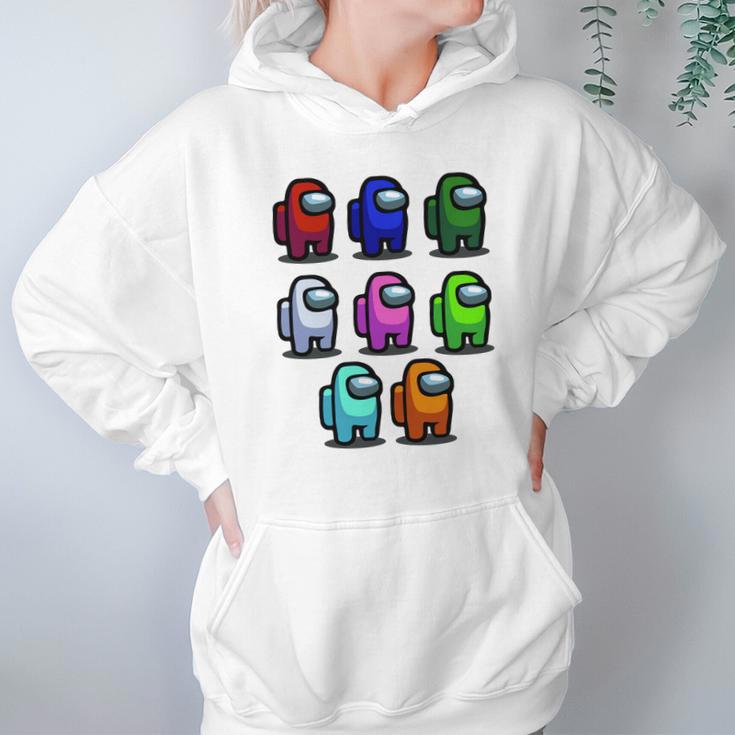 Among Us Characters Shirt Hoodie Gifts for Women