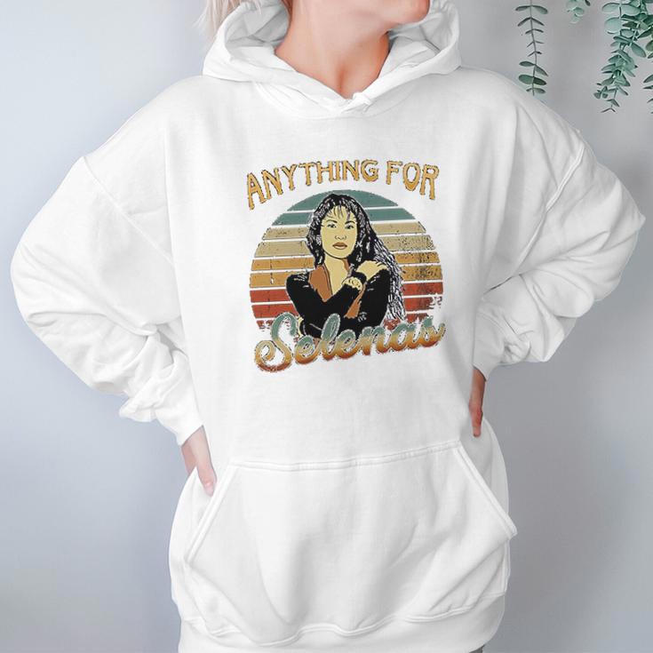 Anything For Selenas Vintage Hoodie Gifts for Women