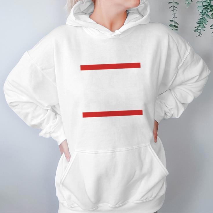 Atl Hoe Red Line Hoodie Gifts for Women