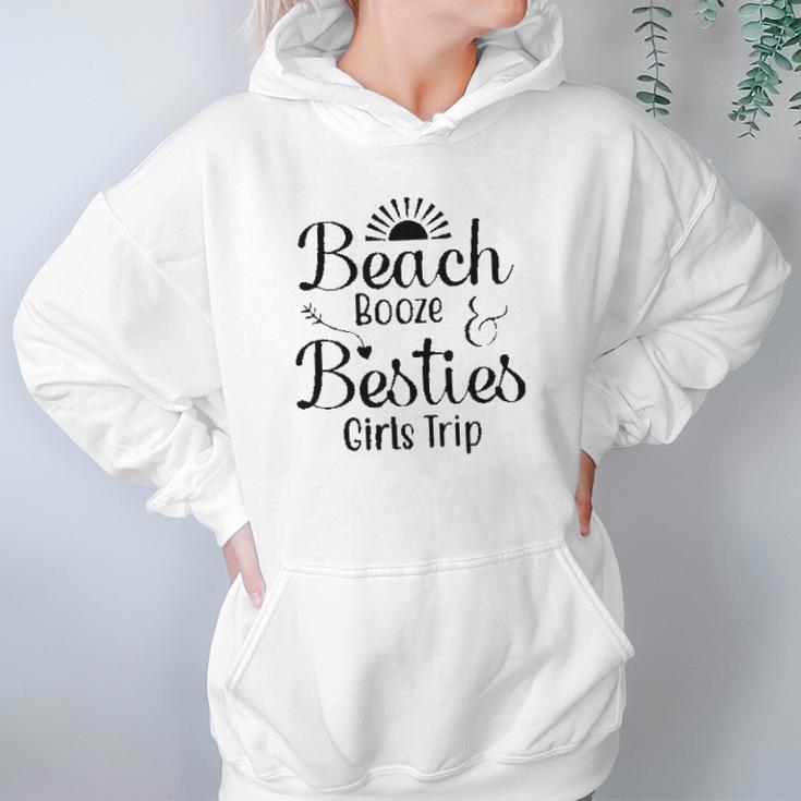 Beach Booze Besties Girls Trip Weekend New 2022 Gift Hoodie Gifts for Women