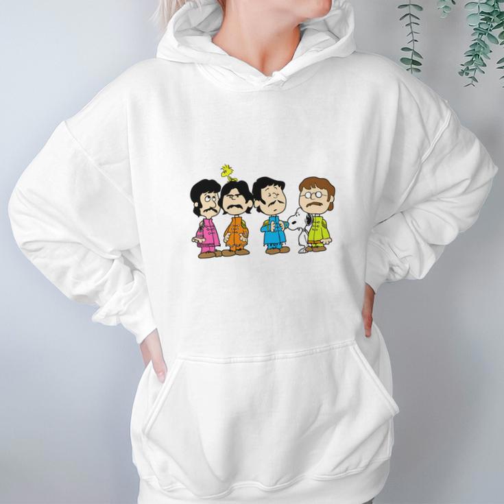 The Beatles Peanuts StyleShirt Hoodie Gifts for Women