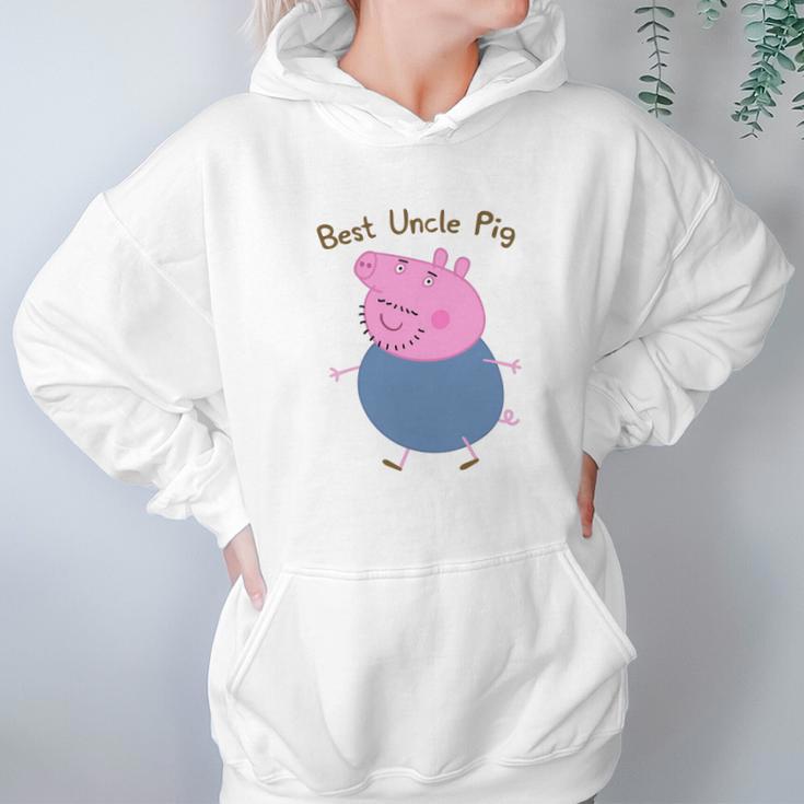 Best Uncle Pig Uncle Pig Peppa Pig Hoodie Gifts for Women