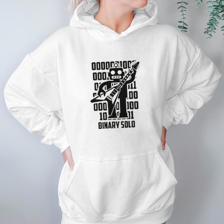 Binary Solo Robot Comedy Song Show Hoodie Gifts for Women