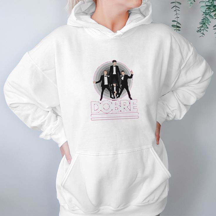 Black-White Dobre Brothers Hoodie Gifts for Women