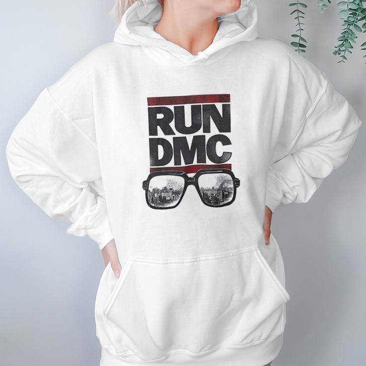 Bravado Run Dmc Glasses Cityscape Hoodie Gifts for Women