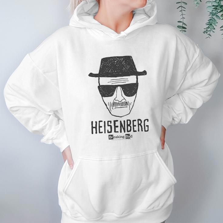 Breaking Bad Hand Drawn Heisenberg Hoodie Gifts for Women