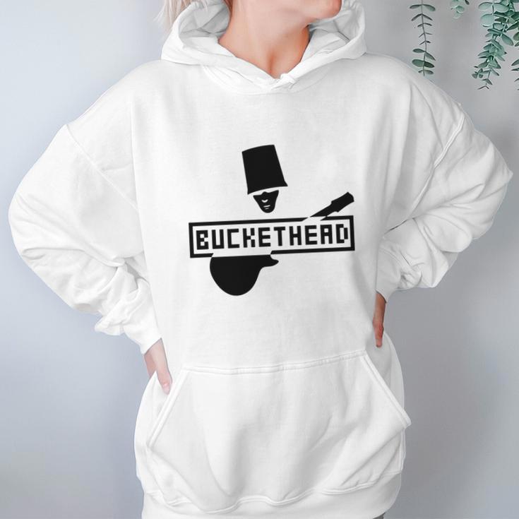 Buckethead Retro Guitar T-Shirt Hoodie Gifts for Women