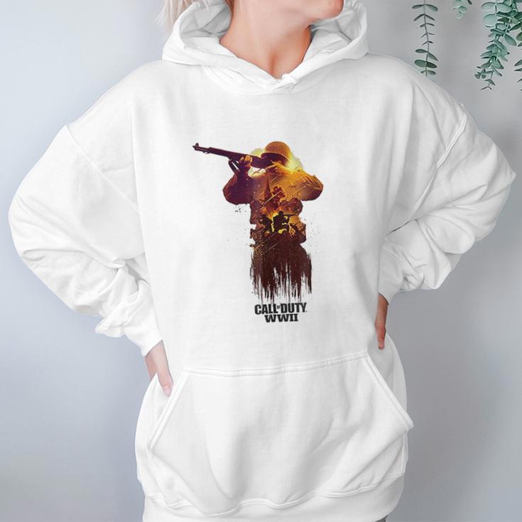 Call Of Duty Wwii War Zone Front Line Hoodie Gifts for Women