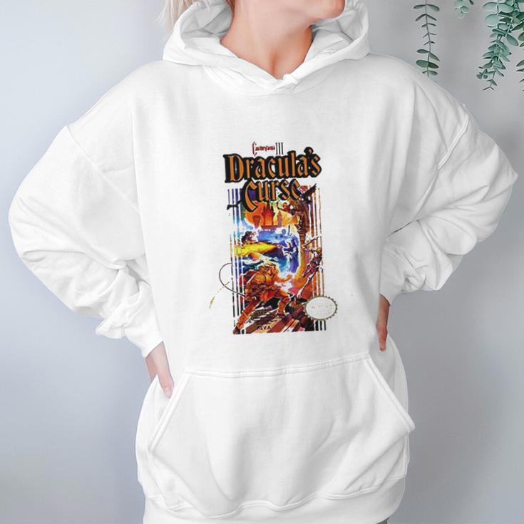 Castlevania 3 Draculas Curse Retro Video Game Hoodie Gifts for Women