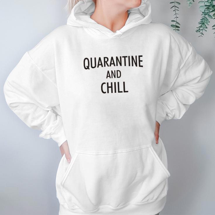 And Chill Social Distancing Hoodie Gifts for Women