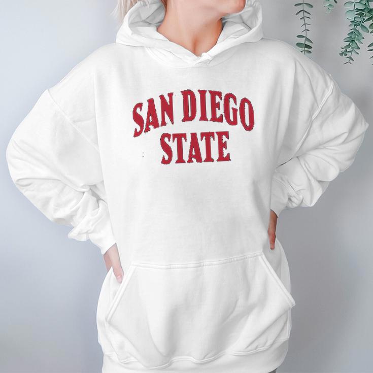 Classic Arch San Diego State Hoodie Gifts for Women