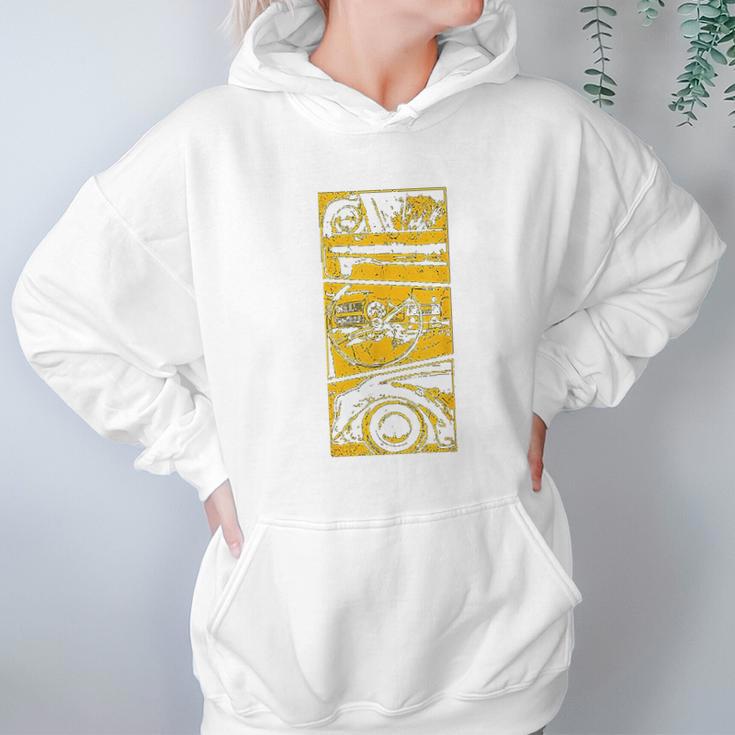 Classic Vintage Car Oldtimer Herbie Automotive Hoodie Gifts for Women