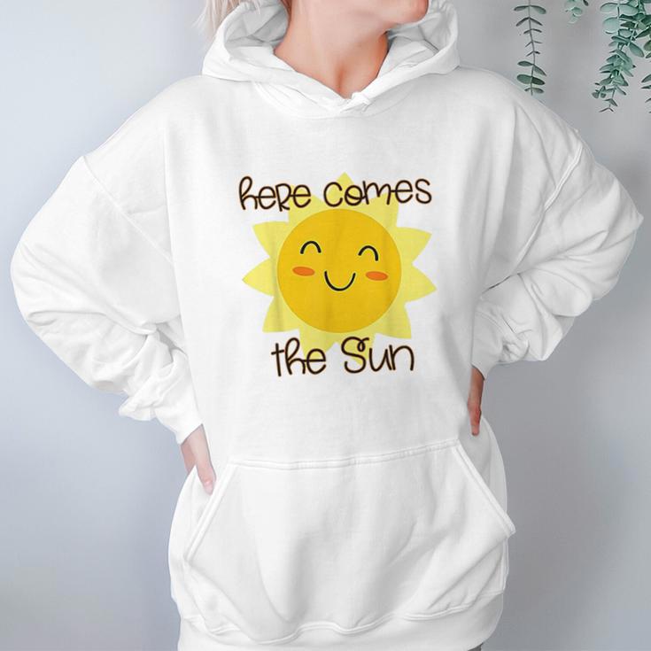 Here Comes The Sun Happy Summer Hoodie Gifts for Women