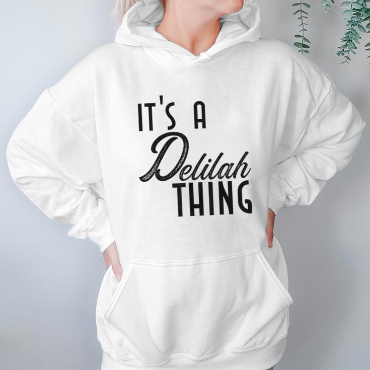 Cute Worlds Best Delilah Ever Hoodie Gifts for Women