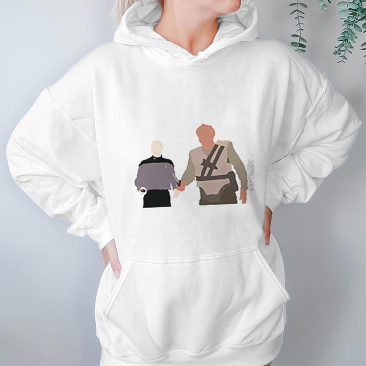 Darmok And Jalad At Tanagra Hands In Hands Hoodie Gifts for Women