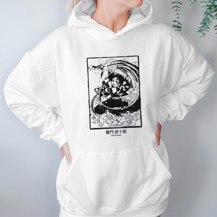 Demon Slayer Tanjiro Kamado Zenitsu Agatsuma Hoodie Gifts for Women