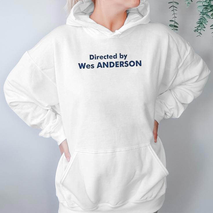 Directed By Wes Anderson Hoodie Gifts for Women