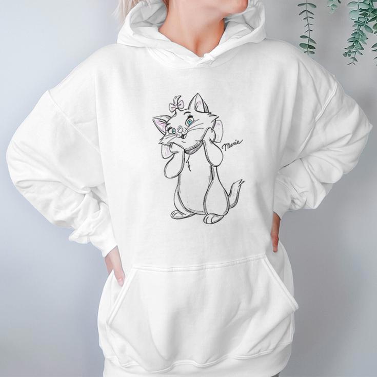 Disney The Aristocat Sketchy Marie Hoodie Gifts for Women