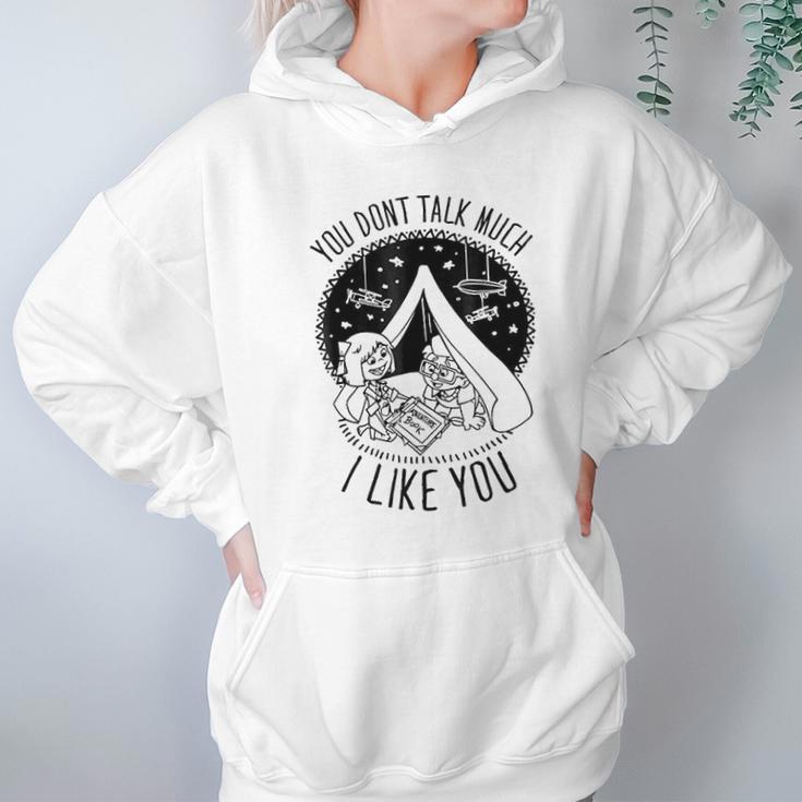 Disney Pixar Up Tee I Like You Carl Ellie Graphic Hoodie Gifts for Women