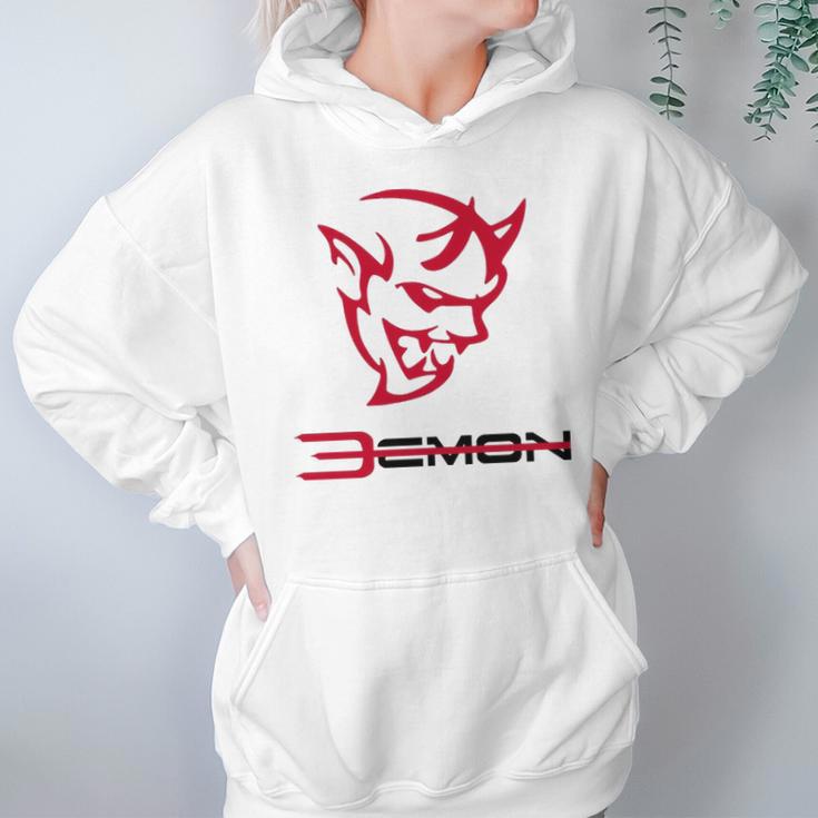 Dodge Demon Graphic Design Printed Casual Daily Basic Hoodie Gifts for Women