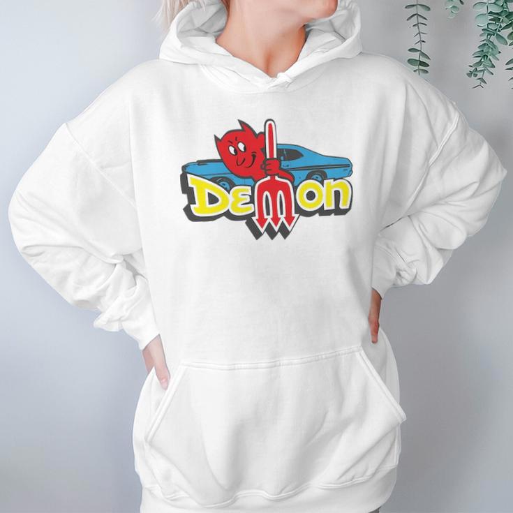 Dodge Demon Graphic Design Printed Casual Daily Basic V2 Hoodie Gifts for Women