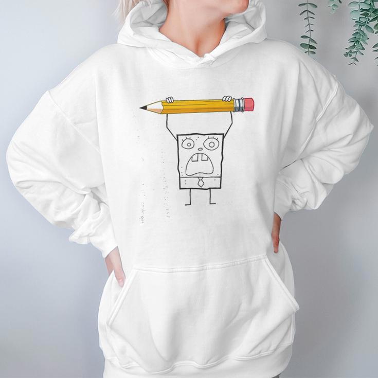 Doodlebob Pencil Rage Hoodie Gifts for Women