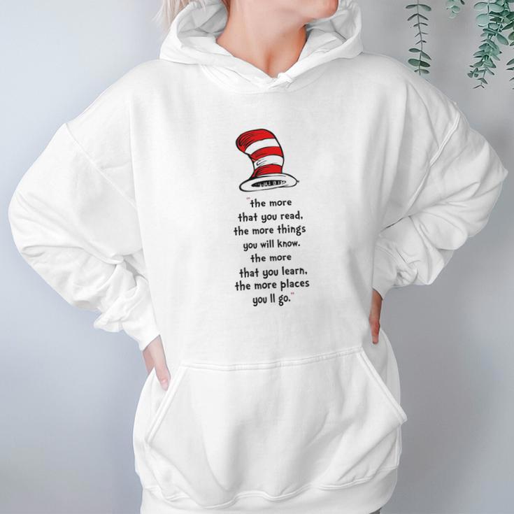 Dr Seuss Day Kids Hoodie Gifts for Women