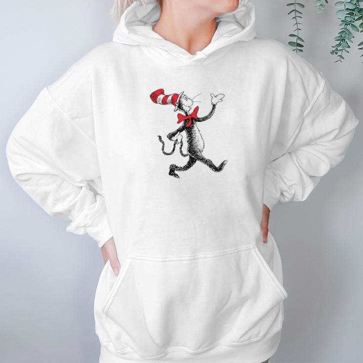 Dr Seuss Strolling Cat Hoodie Gifts for Women