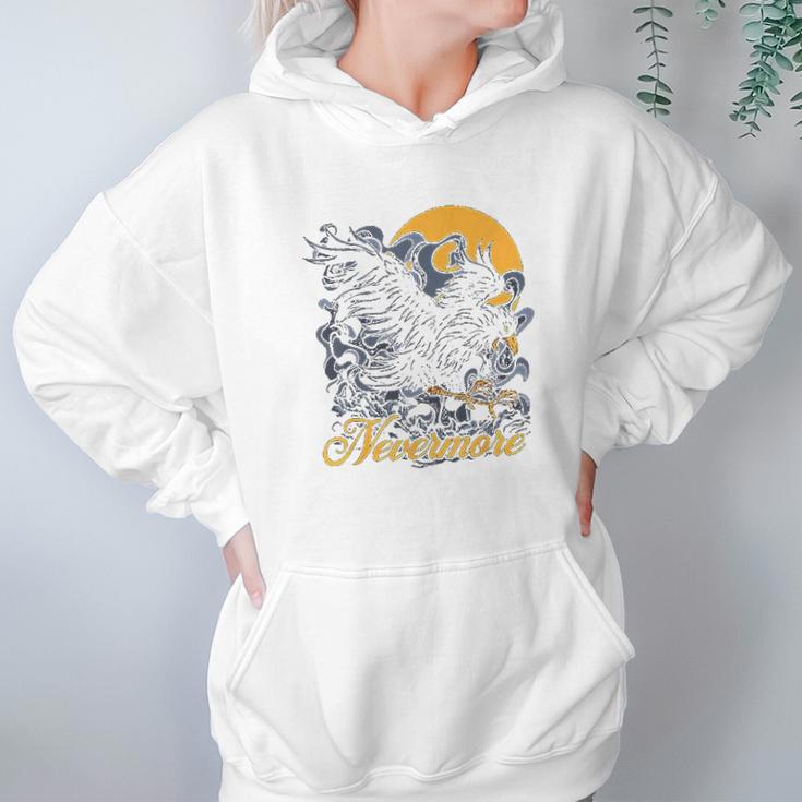 Edgar Allan Poe The Raven Nevermore Hoodie Gifts for Women