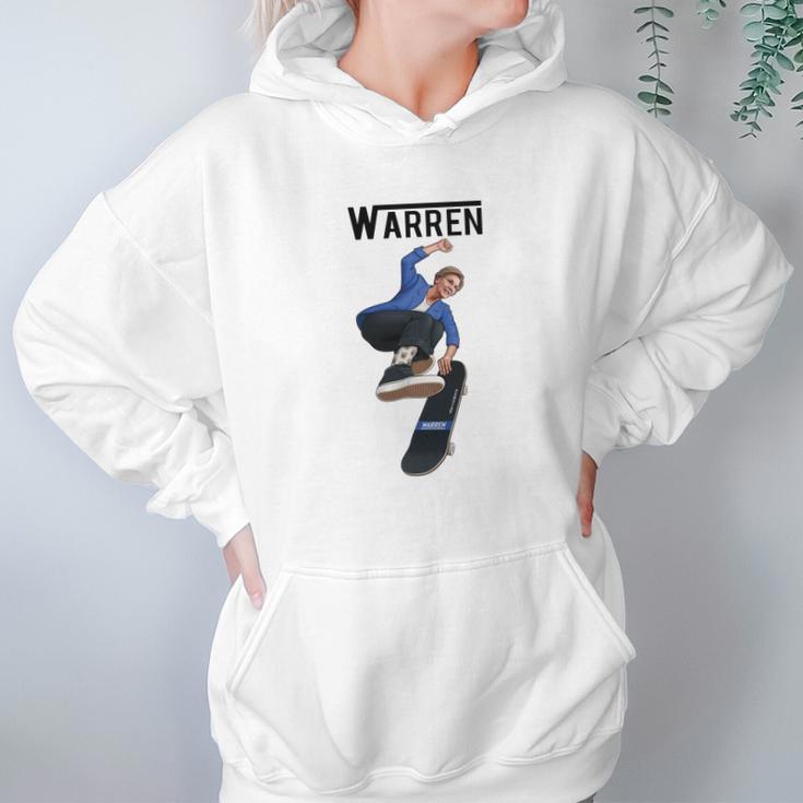 Elizabeth 2020 Warren Vans Logo Parody Hoodie Gifts for Women