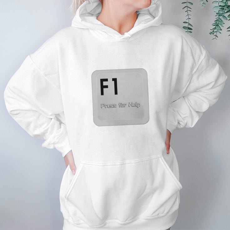 F1 Press For Help Hoodie Gifts for Women